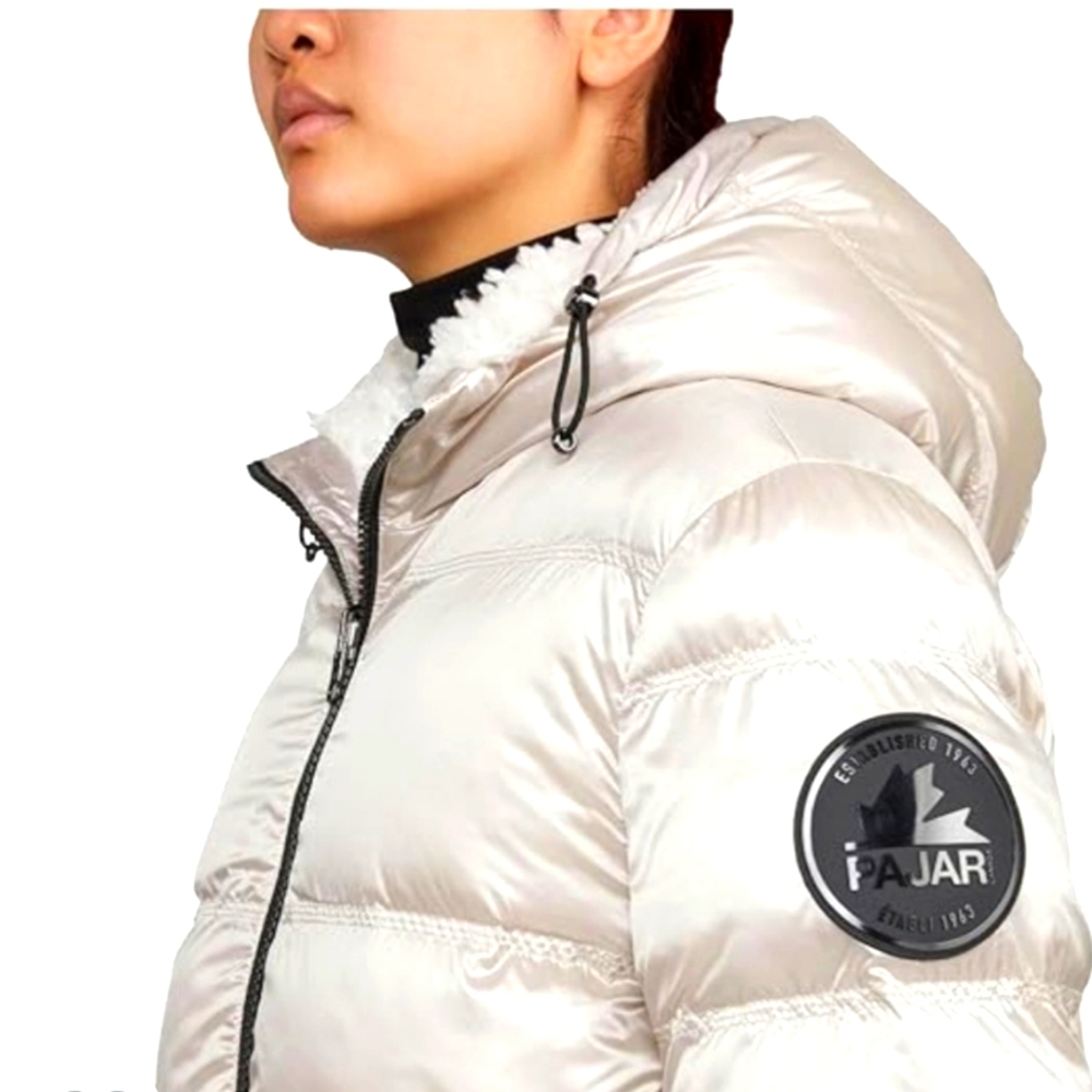 PAJAR Oversized Ski Reversible SNOW PufferJacket Coat Sherpa Thinsulate  M 8